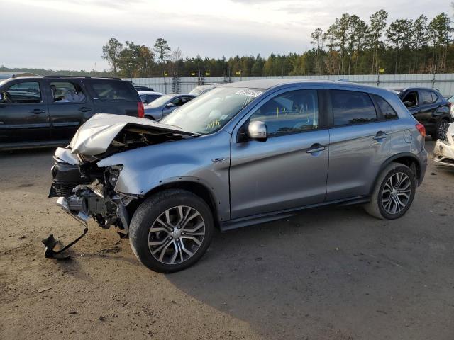 JA4AP3AU0JZ011283 - 2018 MITSUBISHI OUTLANDER ES GRAY photo 1