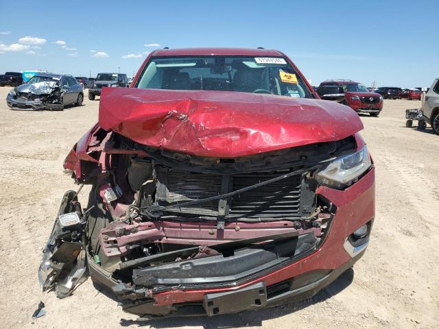 1GNERGKW4KJ292908 - 2019 CHEVROLET TRAVERSE LT RED photo 5