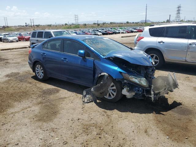 2HGFB2F8XCH500116 - 2012 HONDA CIVIC EX BLUE photo 4