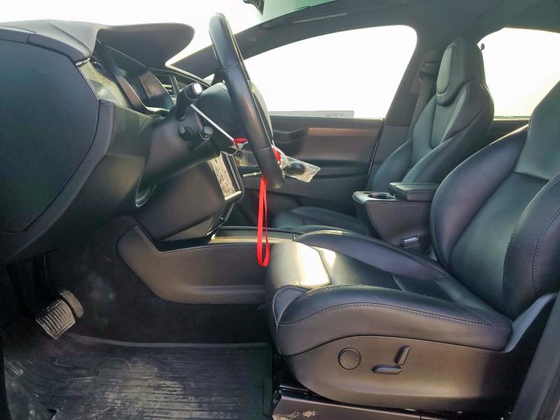 5YJXCBE24KF149494 - 2019 TESLA MODEL X Beyaz fotoğraf 7