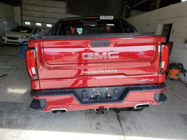 3GTP9EEL7MG381027 - 2021 GMC SIERRA K1500 AT4 RED photo 6