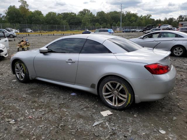 JNKCV66E49M722953 - 2009 INFINITI G37 BASE SILVER photo 2