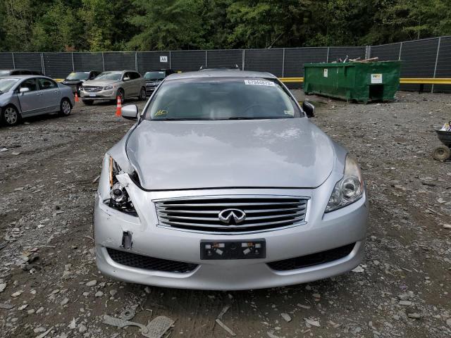 JNKCV66E49M722953 - 2009 INFINITI G37 BASE SILVER photo 5