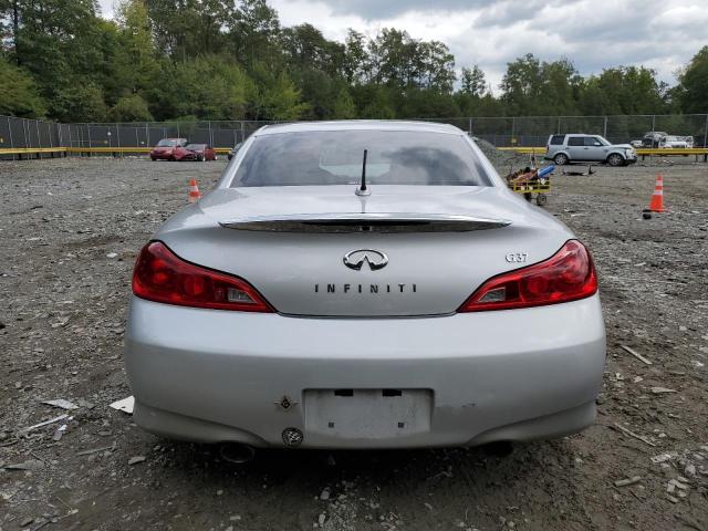 JNKCV66E49M722953 - 2009 INFINITI G37 BASE SILVER photo 6