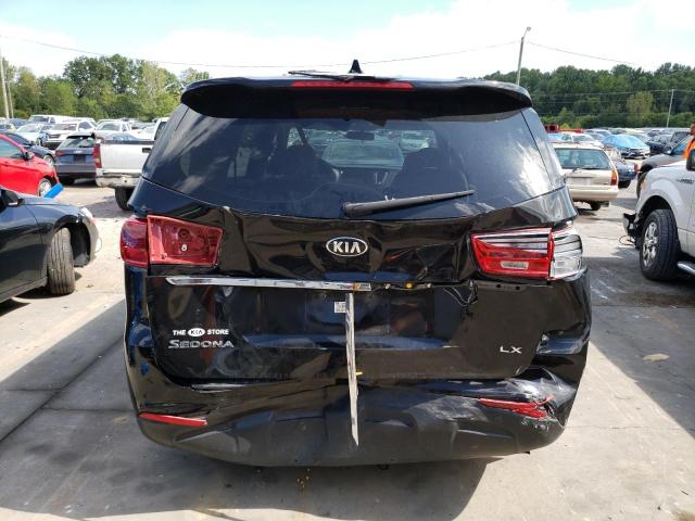 KNDMB5C18K6569451 - 2019 KIA SEDONA LX BLACK photo 6