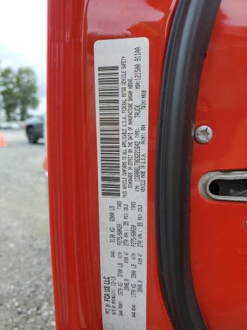 1C6RR6LT9GS221642 - 2016 RAM 1500 SLT RED photo 13