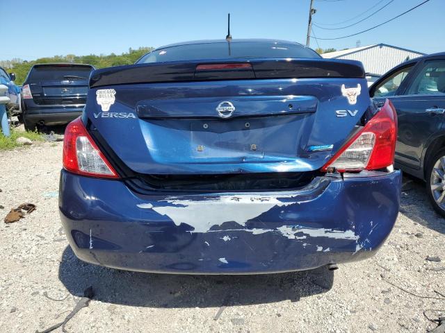 3N1CN7AP6EL863997 - 2014 NISSAN VERSA S BLUE photo 6