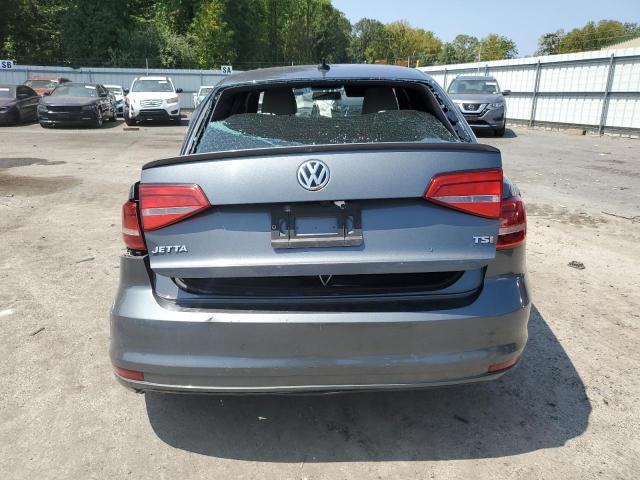 3VWD17AJ4FM329415 - 2015 VOLKSWAGEN JETTA SE GRAY photo 6