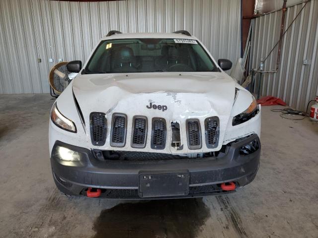 1C4PJMBSXHW655504 - 2017 JEEP CHEROKEE TRAILHAWK WHITE photo 5