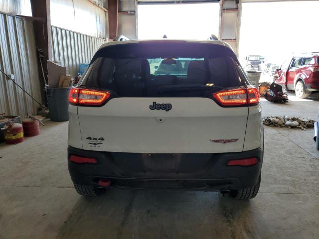1C4PJMBSXHW655504 - 2017 JEEP CHEROKEE TRAILHAWK WHITE photo 6