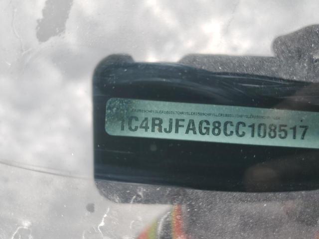 1C4RJFAG8CC108517 - 2012 JEEP GRAND CHER LAREDO GRAY photo 13