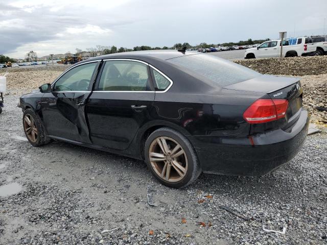 1VWBN7A31EC011619 - 2014 VOLKSWAGEN PASSAT SE BLACK photo 2
