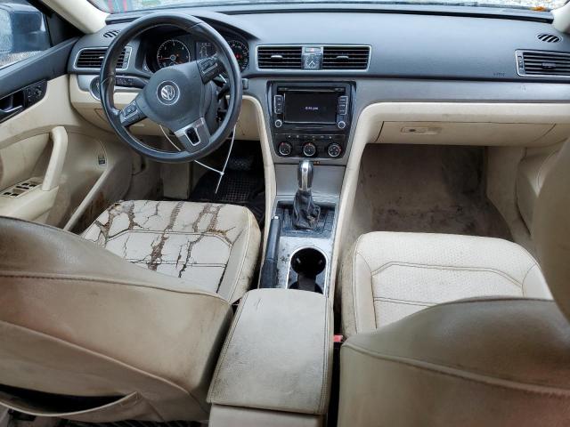 1VWBN7A31EC011619 - 2014 VOLKSWAGEN PASSAT SE BLACK photo 8