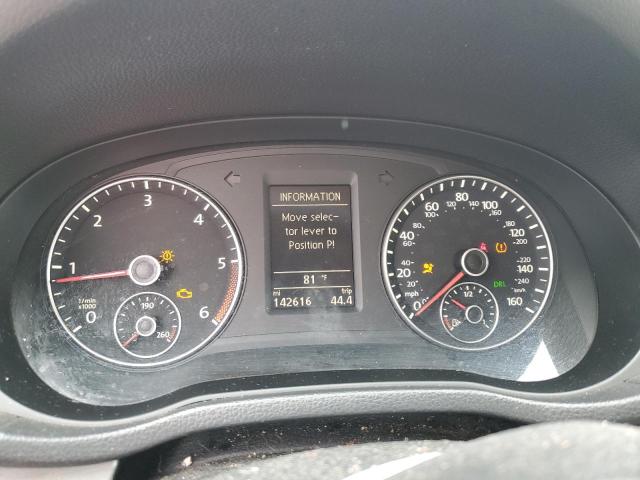 1VWBN7A31EC011619 - 2014 VOLKSWAGEN PASSAT SE BLACK photo 9