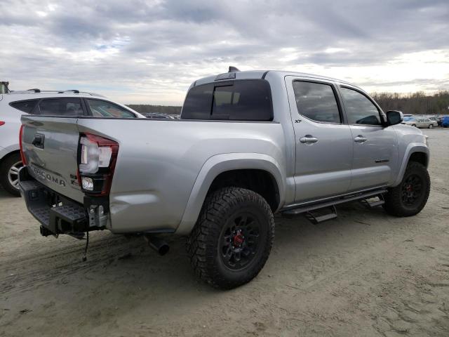 3TMAZ5CN2NM178723 - 2022 TOYOTA TACOMA DOUBLE CAB ვერცხლისფერი ფოტო 3
