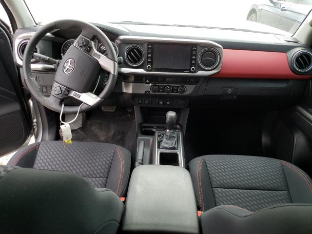 3TMAZ5CN2NM178723 - 2022 TOYOTA TACOMA DOUBLE CAB ვერცხლისფერი ფოტო 8