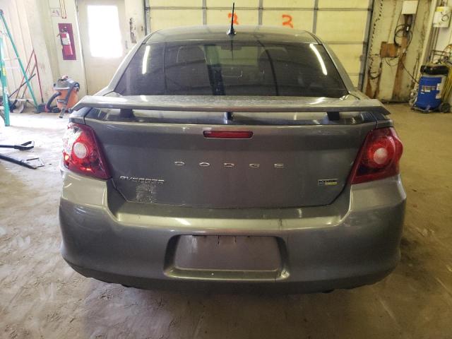 1C3CDZEG5CN269540 - 2012 DODGE AVENGER SXT GRAY photo 6