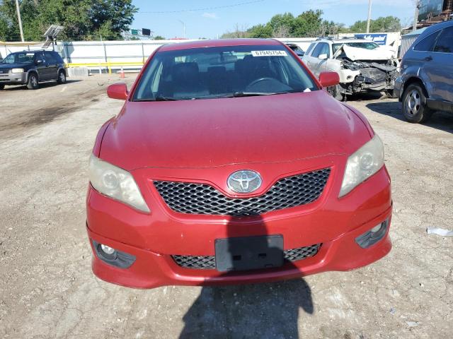 4T1BF3EK8BU746870 - 2011 TOYOTA CAMRY BASE RED photo 5