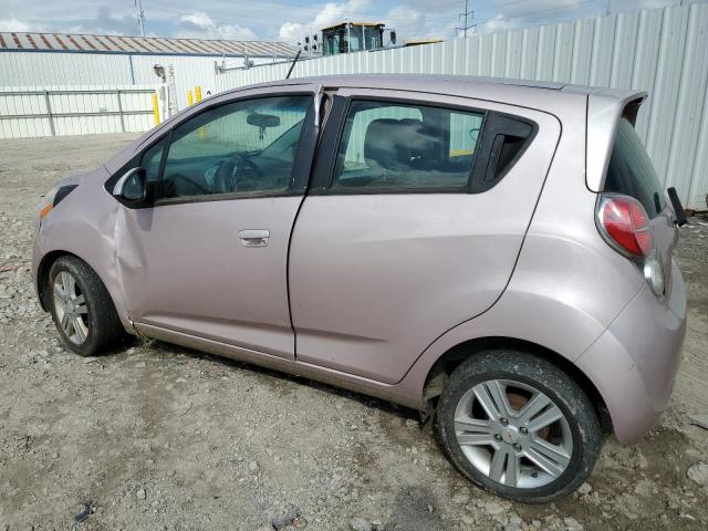 KL8CD6S9XDC553803 - 2013 CHEVROLET SPARK 1LT PINK photo 2