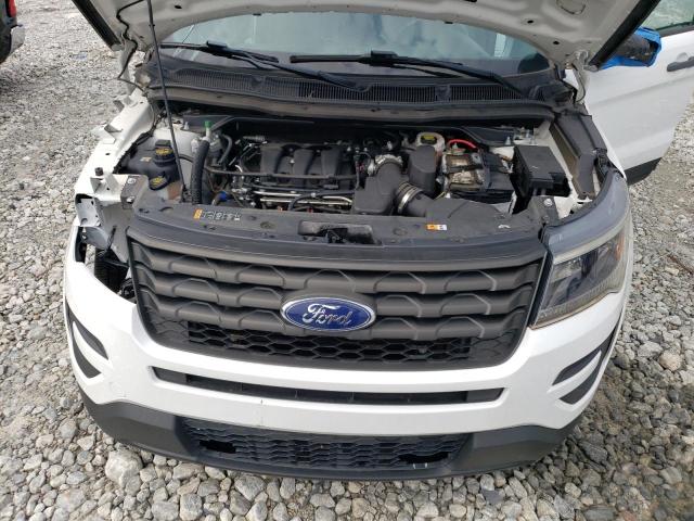 1FM5K8AR1JGC75862 - 2018 FORD EXPLORER POLICE INTERCEPTOR WHITE photo 12