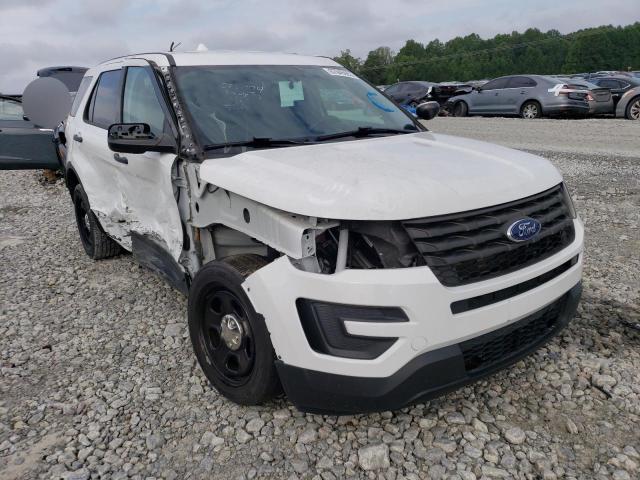 1FM5K8AR1JGC75862 - 2018 FORD EXPLORER POLICE INTERCEPTOR WHITE photo 4