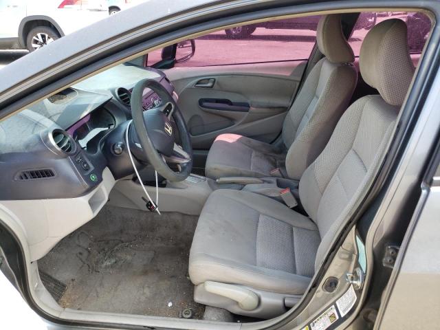 JHMZE2H59AS035290 - 2010 HONDA INSIGHT LX GRAY photo 7