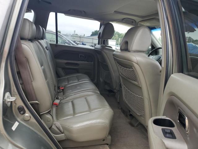 5FNYF28578B001513 - 2008 HONDA PILOT EXL GREEN photo 10