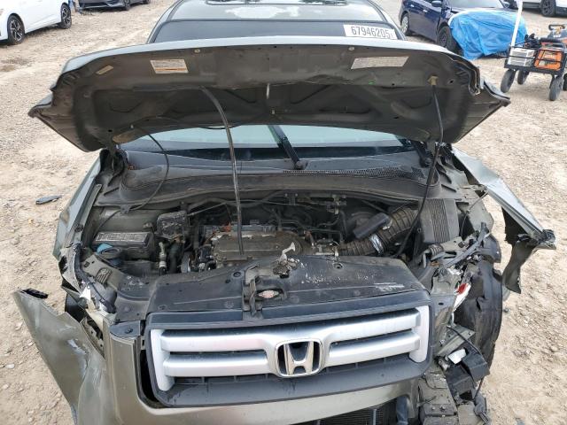 5FNYF28578B001513 - 2008 HONDA PILOT EXL GREEN photo 11