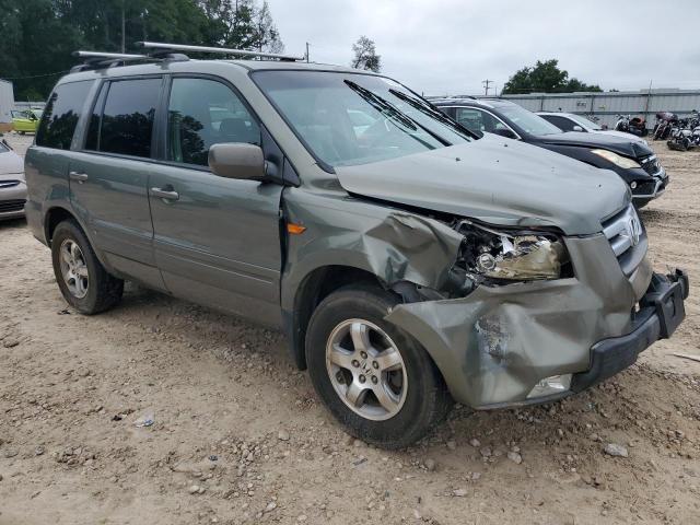 5FNYF28578B001513 - 2008 HONDA PILOT EXL GREEN photo 4