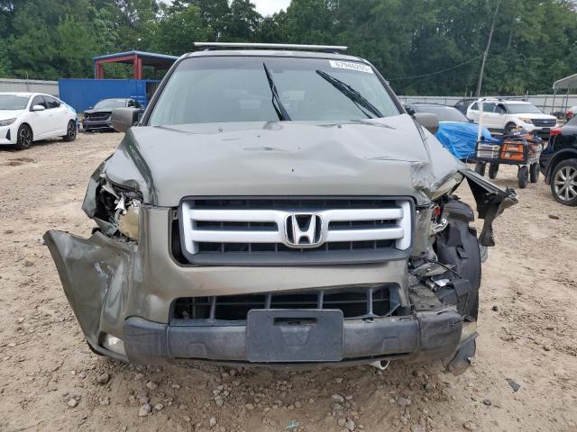 5FNYF28578B001513 - 2008 HONDA PILOT EXL GREEN photo 5