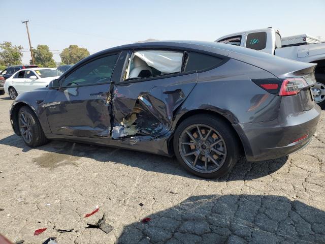5YJ3E1EBXMF937539 - 2021 TESLA MODEL 3 GRAY photo 2