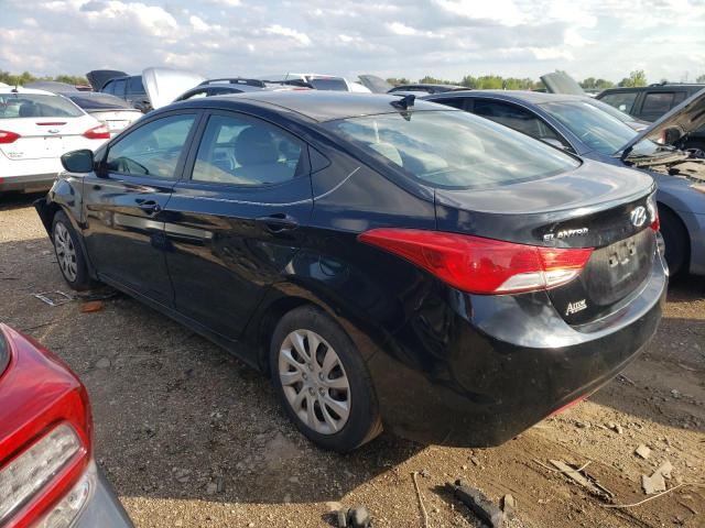 5NPDH4AE7BH025625 - 2011 HYUNDAI ELANTRA GLS BLACK photo 2