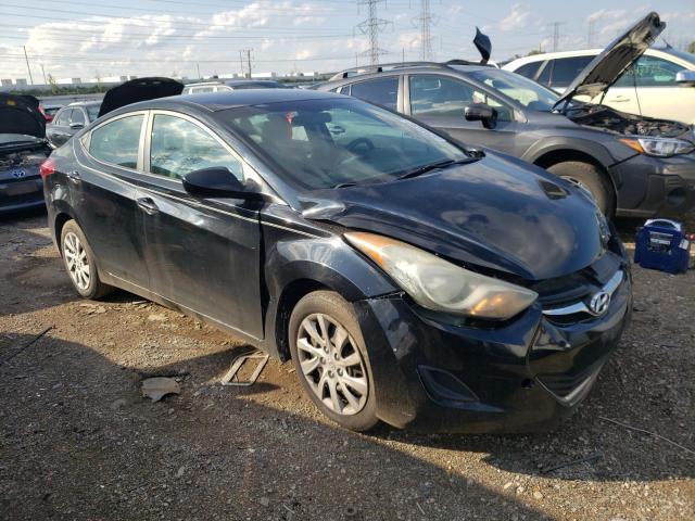 5NPDH4AE7BH025625 - 2011 HYUNDAI ELANTRA GLS BLACK photo 4