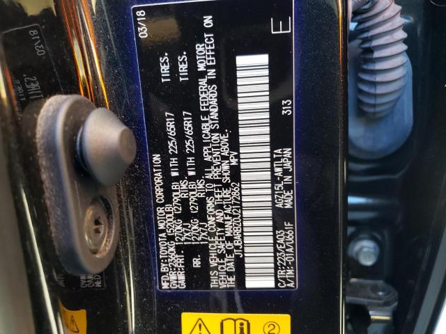 JTJBARBZ0J2172862 - 2018 LEXUS NX 300 BASE Qara foto 13