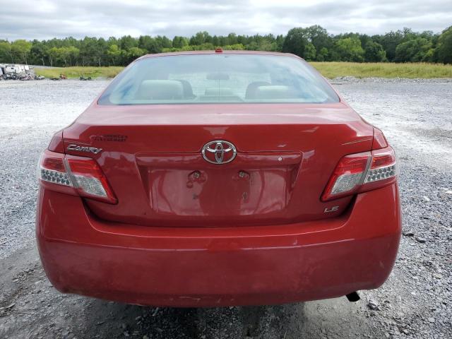 4T4BF3EK8BR203573 - 2011 TOYOTA CAMRY BASE RED photo 6