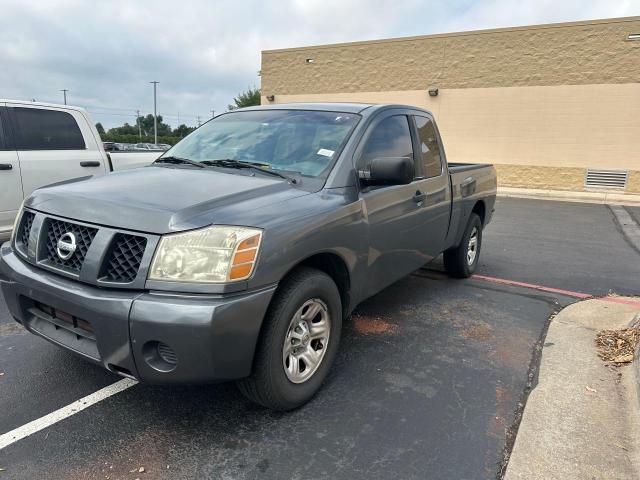 1N6AA06A14N525981 - 2004 NISSAN TITAN XE CHARCOAL photo 2