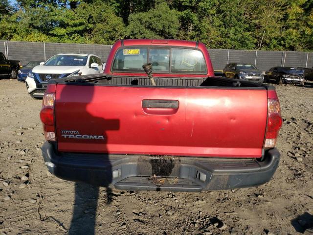 5TENX22N15Z068532 - 2005 TOYOTA TACOMA RED photo 6