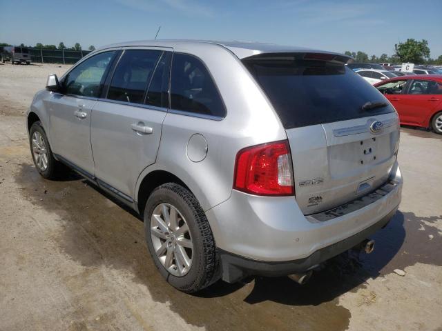 2FMDK4KC9BBA27429 - 2011 FORD EDGE LIMITED SILVER photo 3