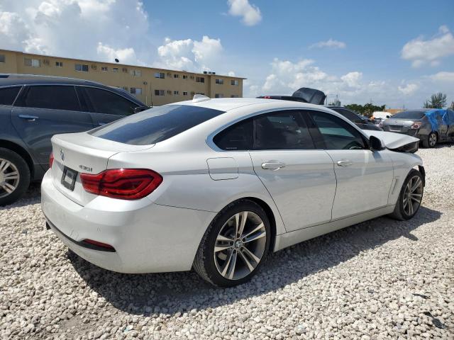 WBA4J1C52JBG76662 - 2018 BMW 430I GRAN COUPE WHITE photo 3