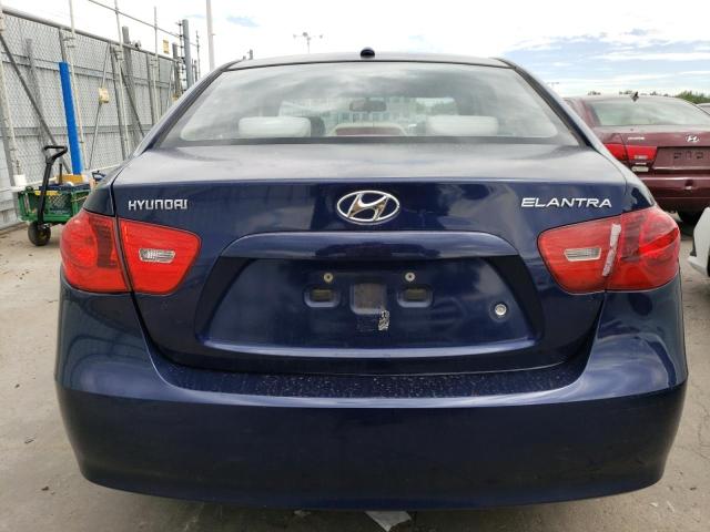 KMHDU46D88U532748 - 2008 HYUNDAI ELANTRA GLS BLUE photo 6