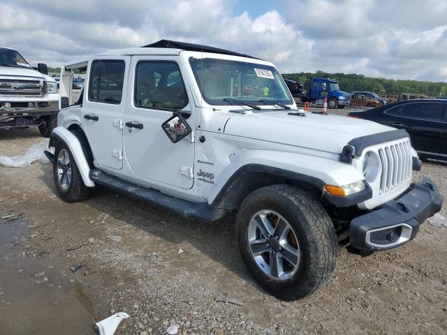 1C4HJXEN3LW167192 - 2020 JEEP WRANGLER U SAHARA თეთრი ფოტო 4