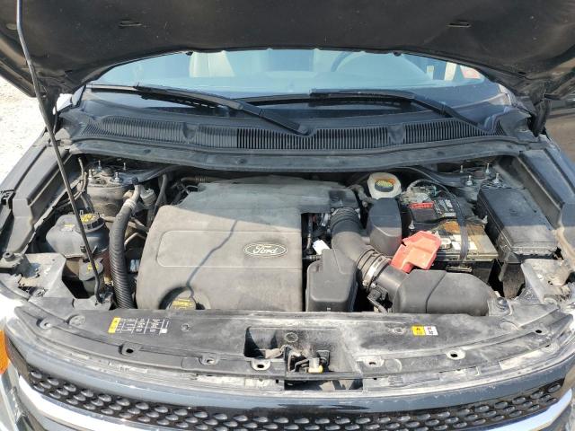 1FM5K8F83DGB39589 - 2013 FORD EXPLORER LIMITED BLACK photo 12