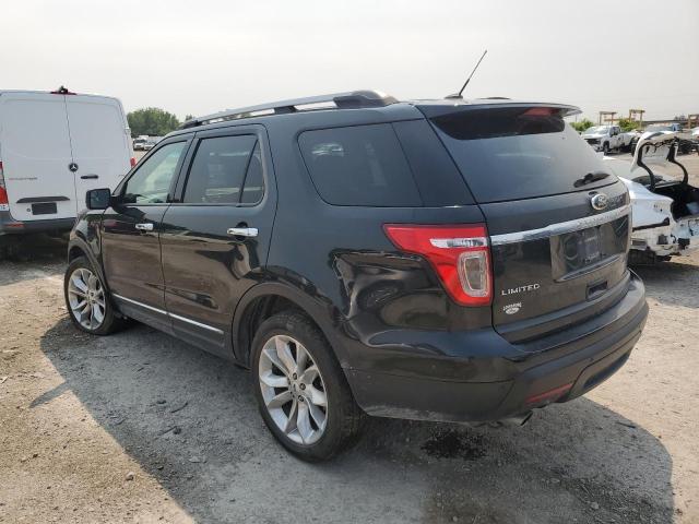 1FM5K8F83DGB39589 - 2013 FORD EXPLORER LIMITED BLACK photo 2