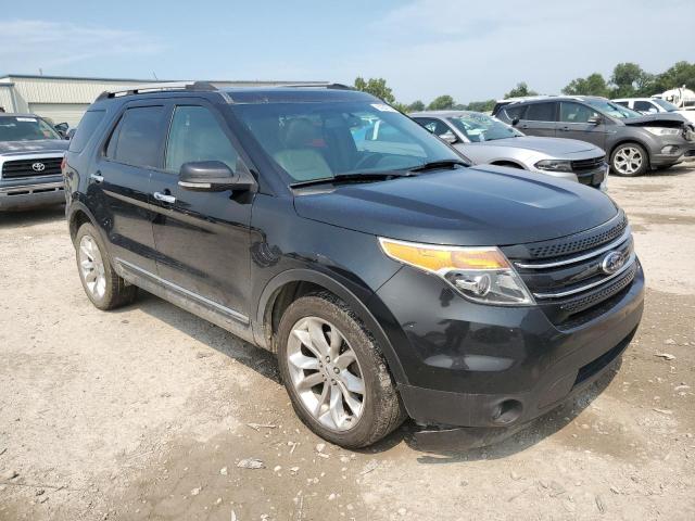 1FM5K8F83DGB39589 - 2013 FORD EXPLORER LIMITED BLACK photo 4