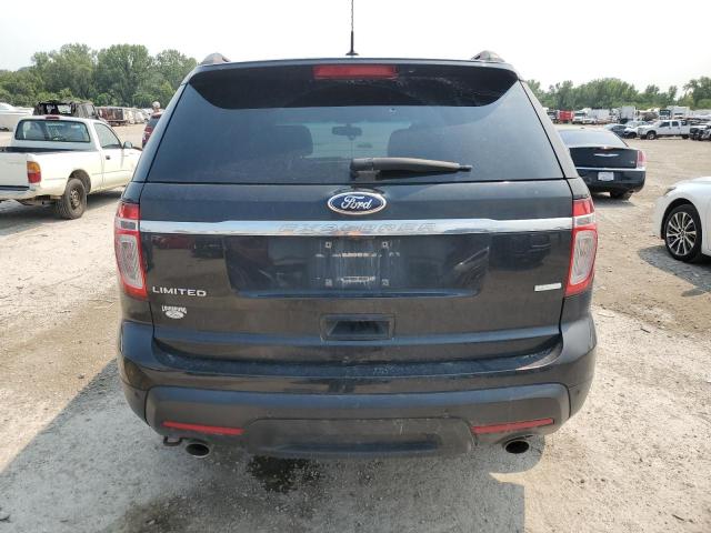 1FM5K8F83DGB39589 - 2013 FORD EXPLORER LIMITED BLACK photo 6
