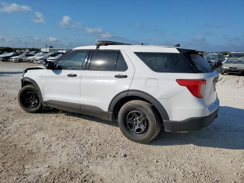 1FM5K8AB4LGC51139 - 2020 FORD EXPLORER POLICE INTERCEPTOR 白色 照片 2
