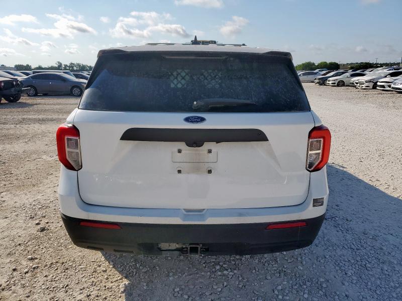 1FM5K8AB4LGC51139 - 2020 FORD EXPLORER POLICE INTERCEPTOR 白色 照片 6