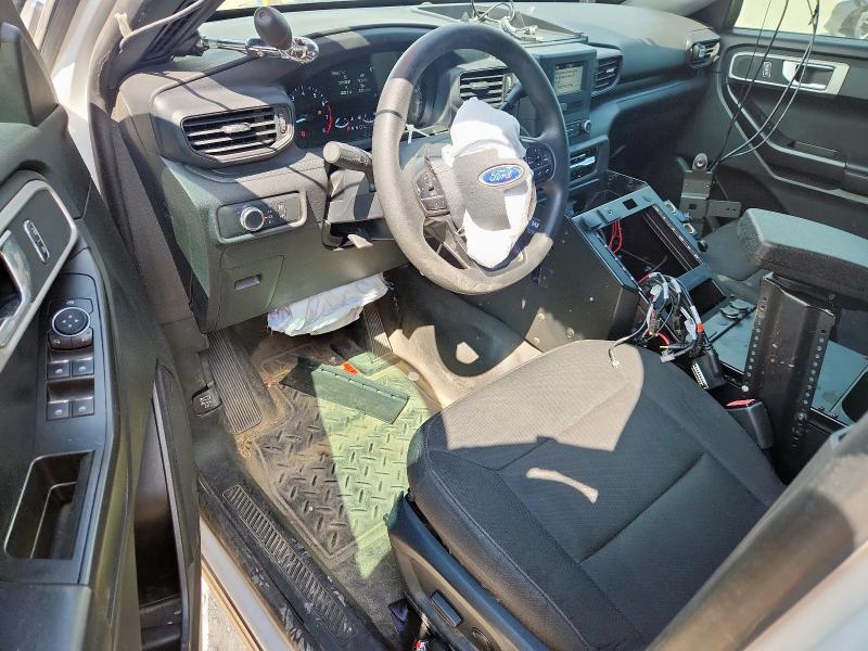 1FM5K8AB4LGC51139 - 2020 FORD EXPLORER POLICE INTERCEPTOR 白色 照片 8