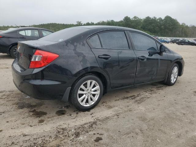 19XFB2F84CE101535 - 2012 HONDA CIVIC EX BLACK photo 3