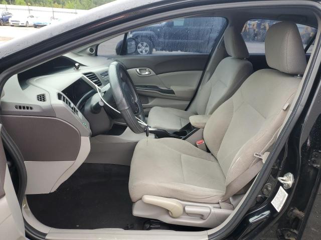 19XFB2F84CE101535 - 2012 HONDA CIVIC EX BLACK photo 7